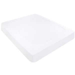 Box Spring Cover Wrap Around 4 Sides Bed Skirt King White